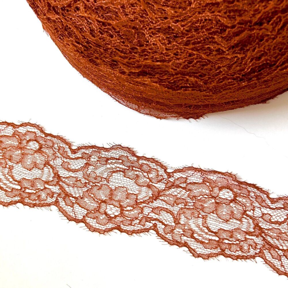 Roll #1 of Lace from France _Umber